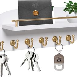 Karisky Key Holder For Wall, Decorative Key And Mail Organizer