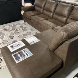 Navi 2-piece Sleeper Sectional With Chaise, Living Room// Fast Delivery 