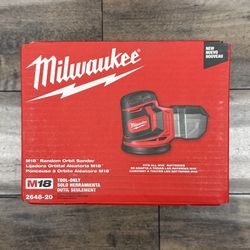 Milwaukee 2648-20 M18 Random Orbit Sander 