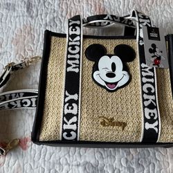 Primark Mickey Straw Bag