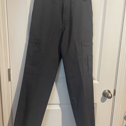 NWT Dickies Size 28 Grey Cargo Pants