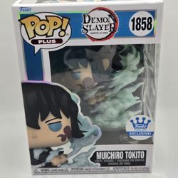 Funko Pop! Plus: MUICHIRO TOKITO (Mist Breathing) #1858 Funko Shop Exclusive