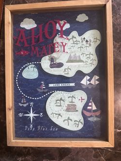 Pirate theme wall art
