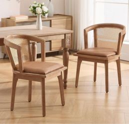 Wicker back chair 2pk