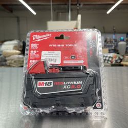 Milwaukee M18 18-Volt 5.0 Ah Lithium-Ion XC Extended Capacity Battery Pack