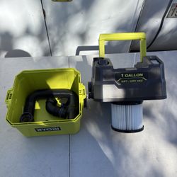 Ryobi 18V 1 Gallon Wet Dry Vac