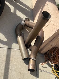 4 inch muffler delete off of a Chevy 2007 Deisel
