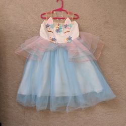 Unicorn Party Dress Costume 