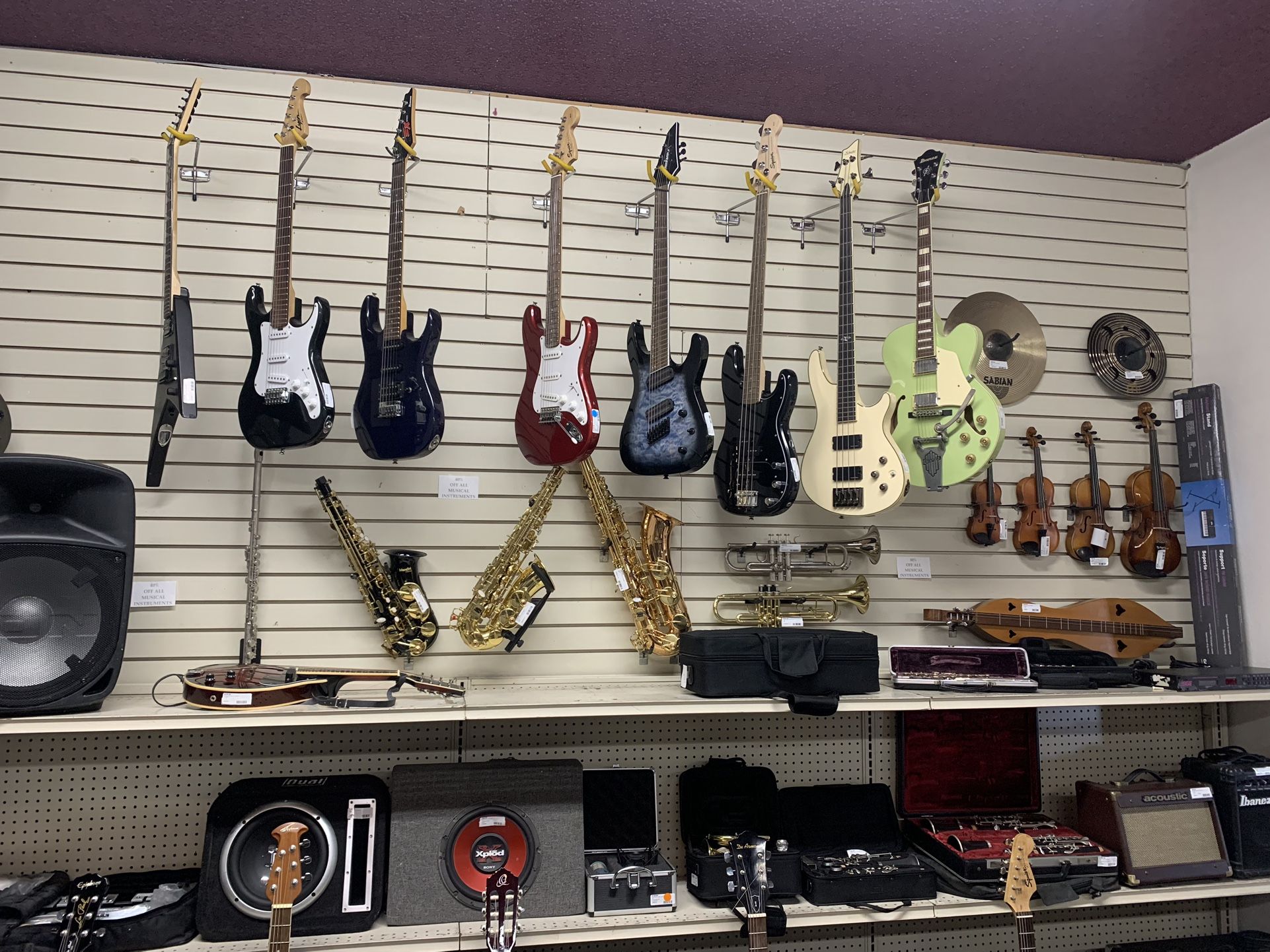 40% Off All Music Items