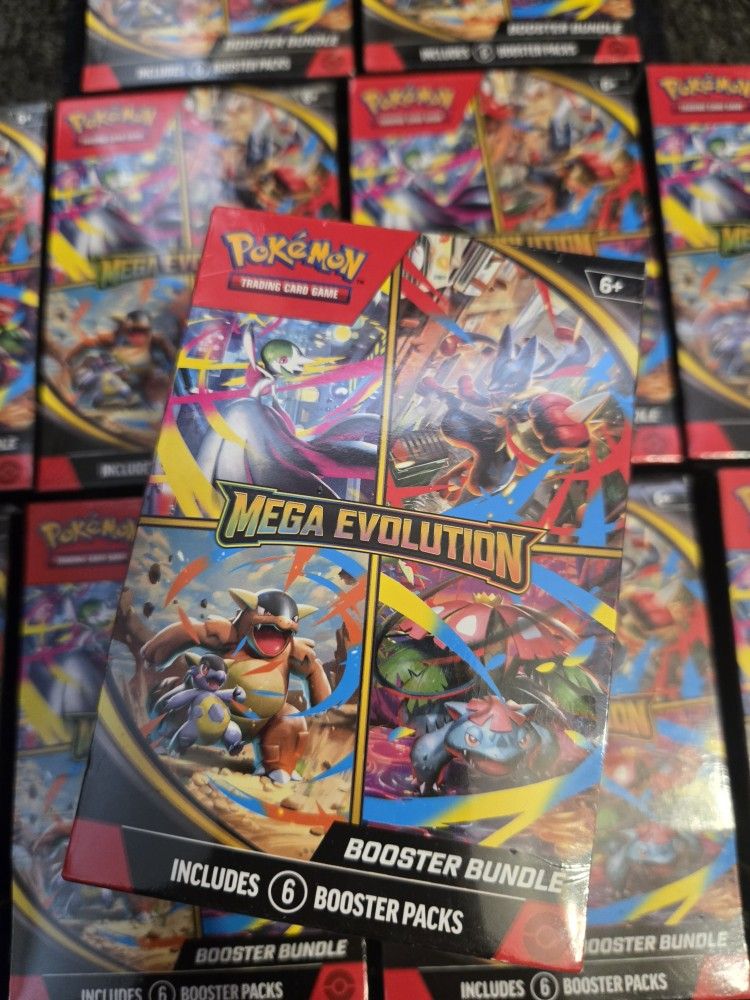Pokemon TCG  Mega Evolutions Booster Bundle