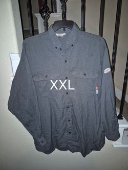 RASCO FRC GREY BUTTON UP SHIRT