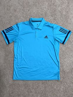 🔥 ADIDAS CLASSIC ClimaCool Three Stripe Golf Polo Men's XL EXCELLENT 🔥