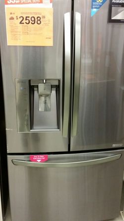 Look at the price of a new refrigerator