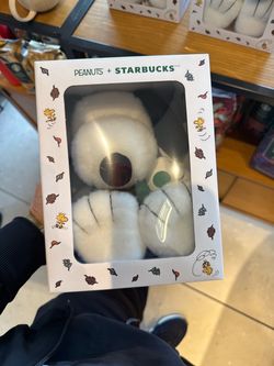 Starbucks snoopy plush