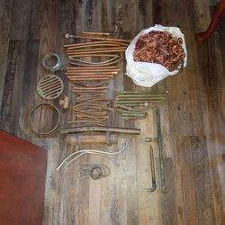 Copper Pipes && Scrap Metal Lot