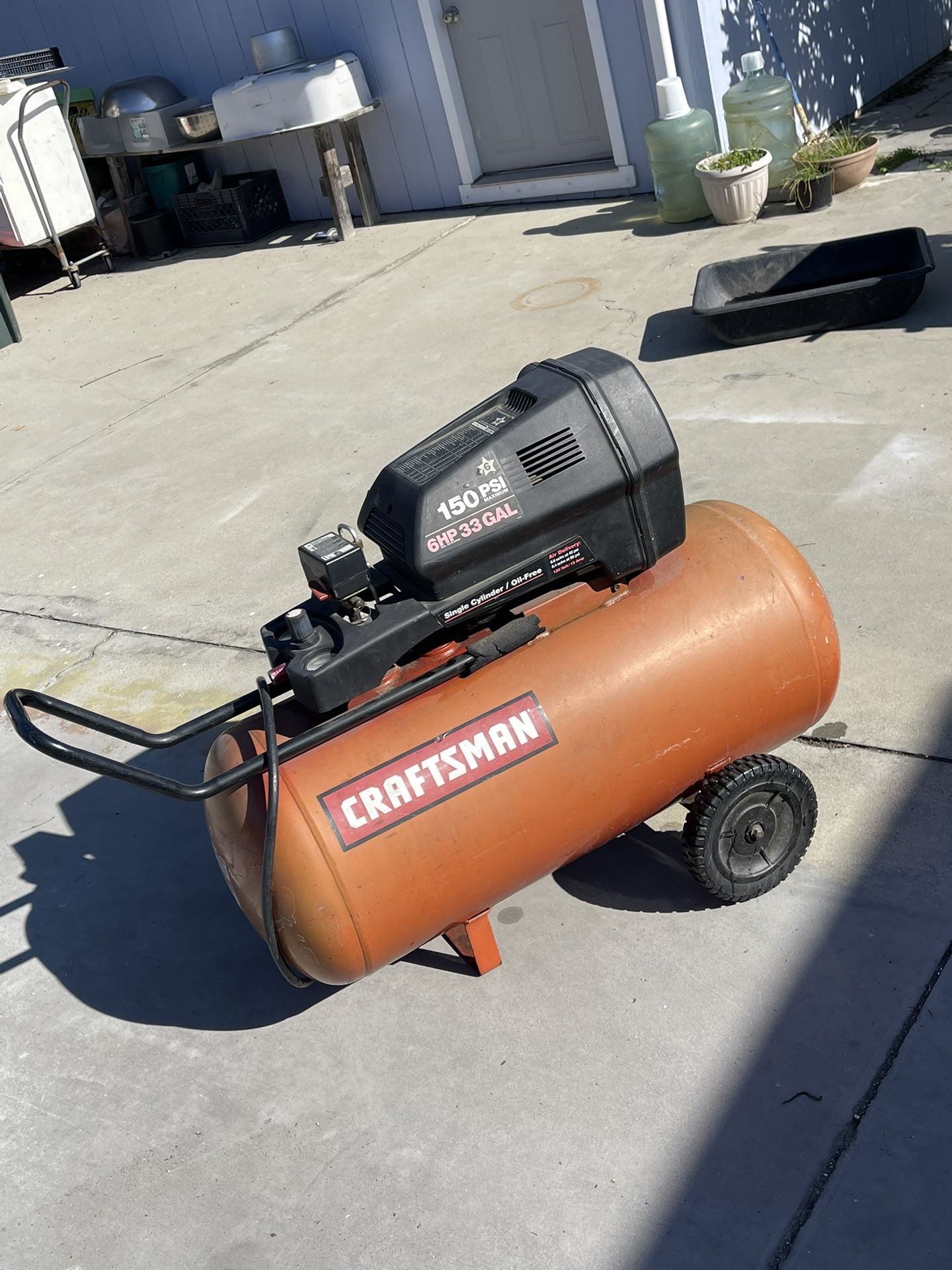 Craftsman compressor 33 gal $185