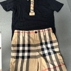traje burberry de nińo size 8 ańos original
