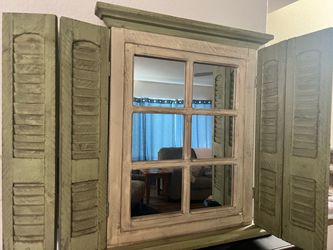Mirror with Shutters