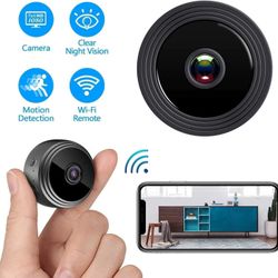 Mini WiFi Hidden Cameras,Wireless Cameras with Audio and Video Live Feed, HD 1080P Home Security Cameras, Covert Baby Nanny Cam,Tiny Smart Cameras wit