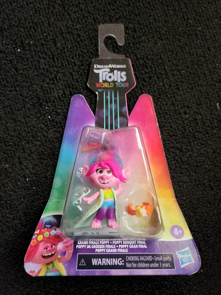 Trolls World Tour Poppy Doll Brand New