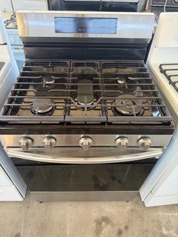 Samsung~📣📣🗣️🔥Stainless Steel 5-Burner Gas Range