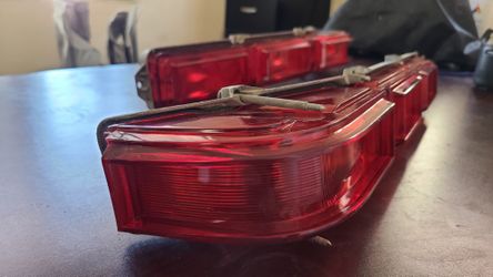 66 Impala Tail Light Buckets/New Lens
