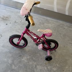 Minnie Mouse 12 Inch Girl Bike