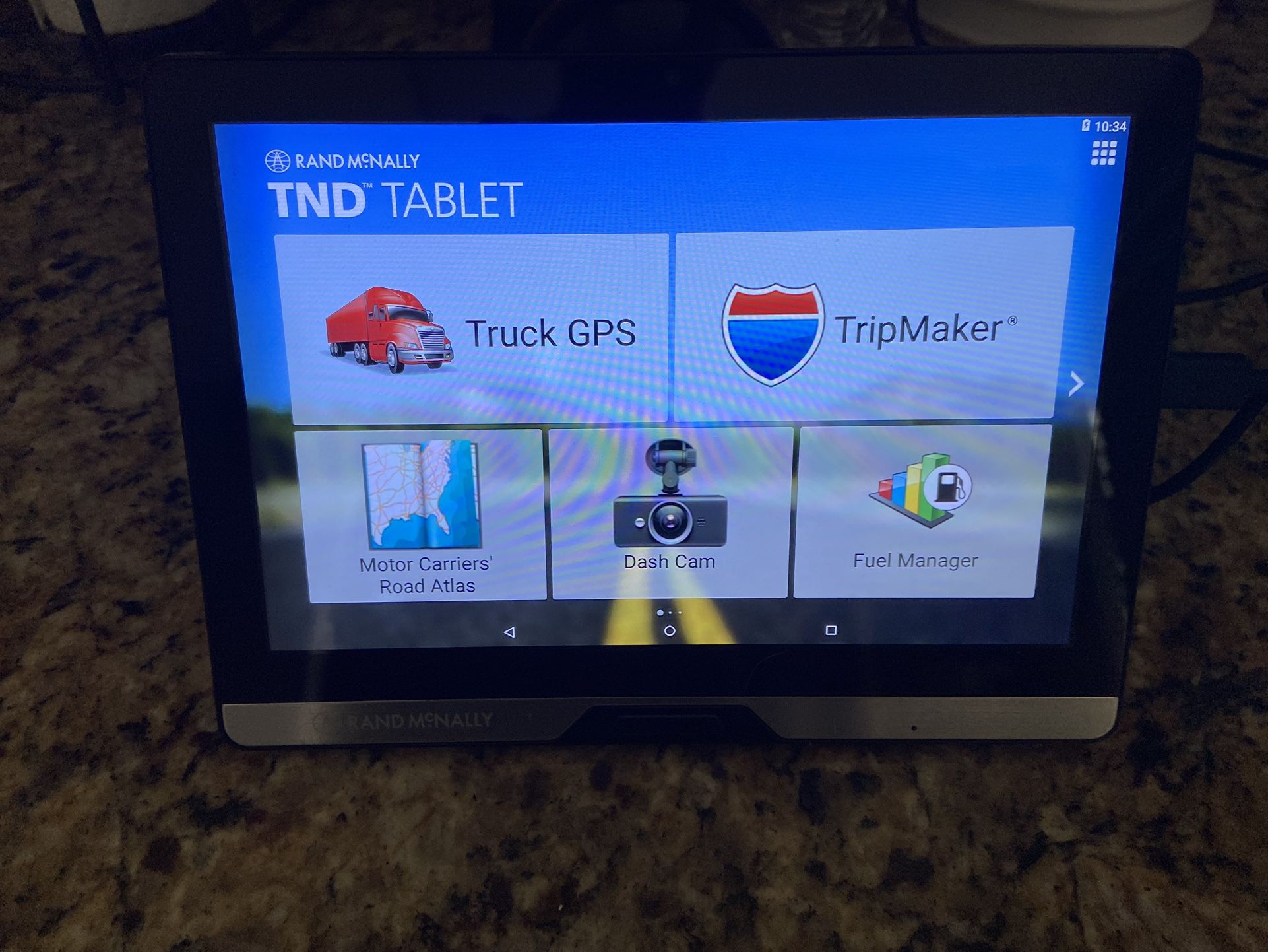 Rand McNally Tablet Trucker GPS