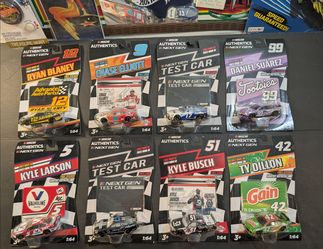 ⚡🛞NASCAR Authentics Next Gen 1:64 Die-Cast Cars – Lot of 8🛞⚡
