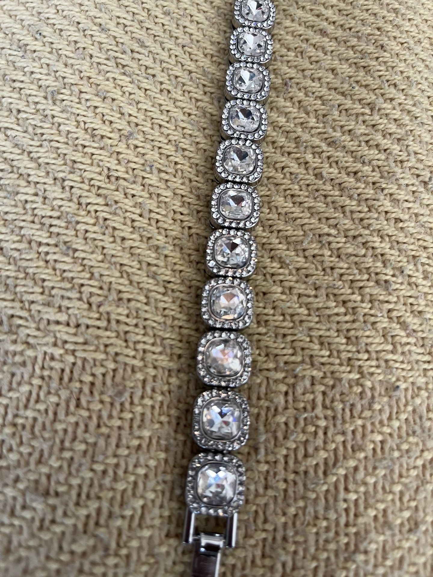 Costume Jewelry Heavy Bling “Diamond” (Diamonique Necklace