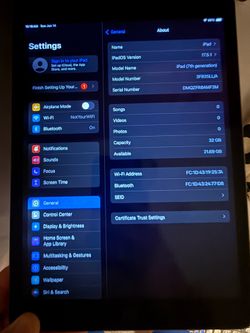 iPad 7th generation 32 gigabytes
