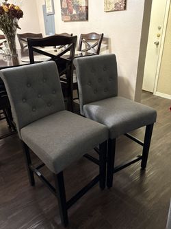 Grey Chairs (Set of 2)
