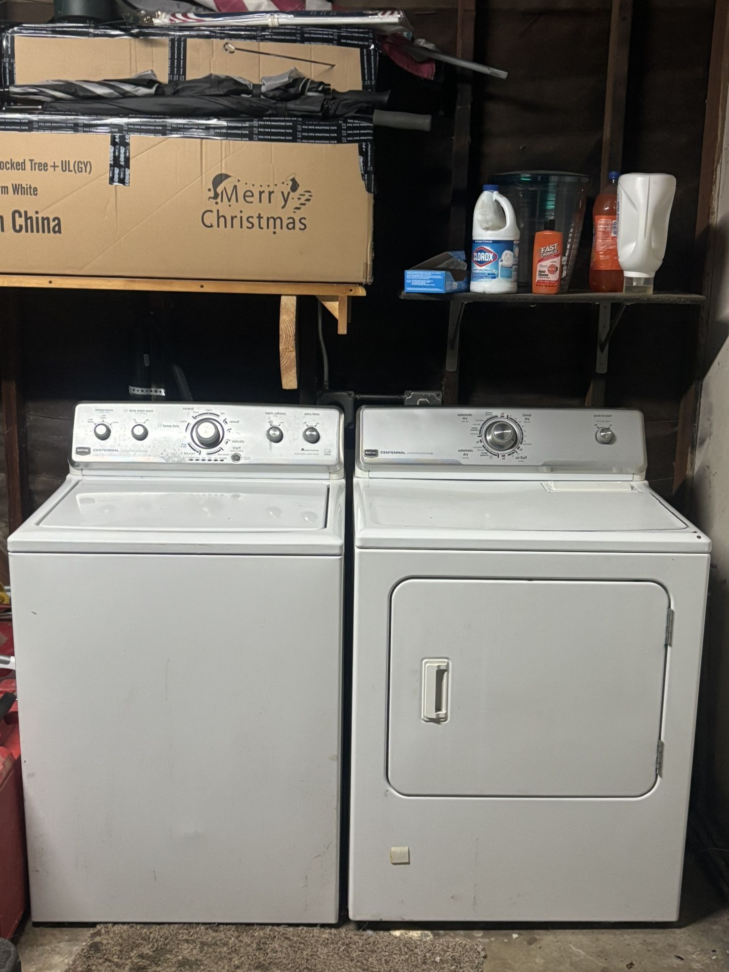 Washer and Dryer