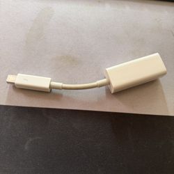 Thunderbolt To Ethernet Adapter For MacBook 