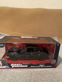 Brian’s Nissan Skyline 2000 GT- R ( kPGC10) Fast And Furious Escala 1/24 Toys Cars Jada
