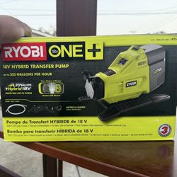 Ryobi 18V ONE+ Hybrid Water Transfer Pump