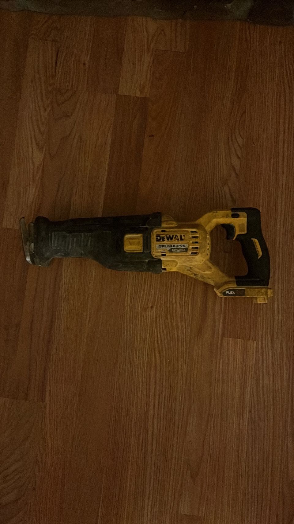 Dewalt Cordless Sawzall Flexvolt 