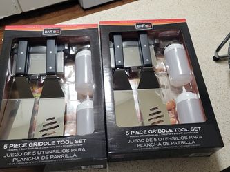 5 Piece Griddle Tool Set 15 Each