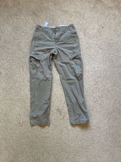 Olive Green Cargo Pants with Tags
