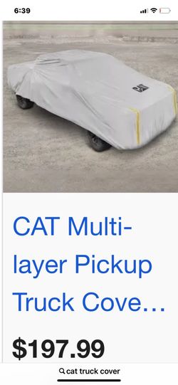 Premium truck cover new in box $80/cubre camioneta nuevo en caja $80