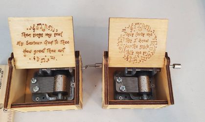 Jesus/Christian Music Boxes 
