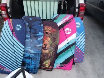 5 LIKE NEW SKIM BOARDS 2FOR 18 FIRM LOOK MY POST ALOT ITEMS