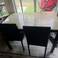 Kitchen Dining Table With3 Chairs