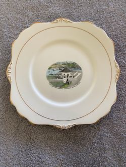Royal Stafford Collectible Plate - Nanaimo, Vancouver Island, Canada