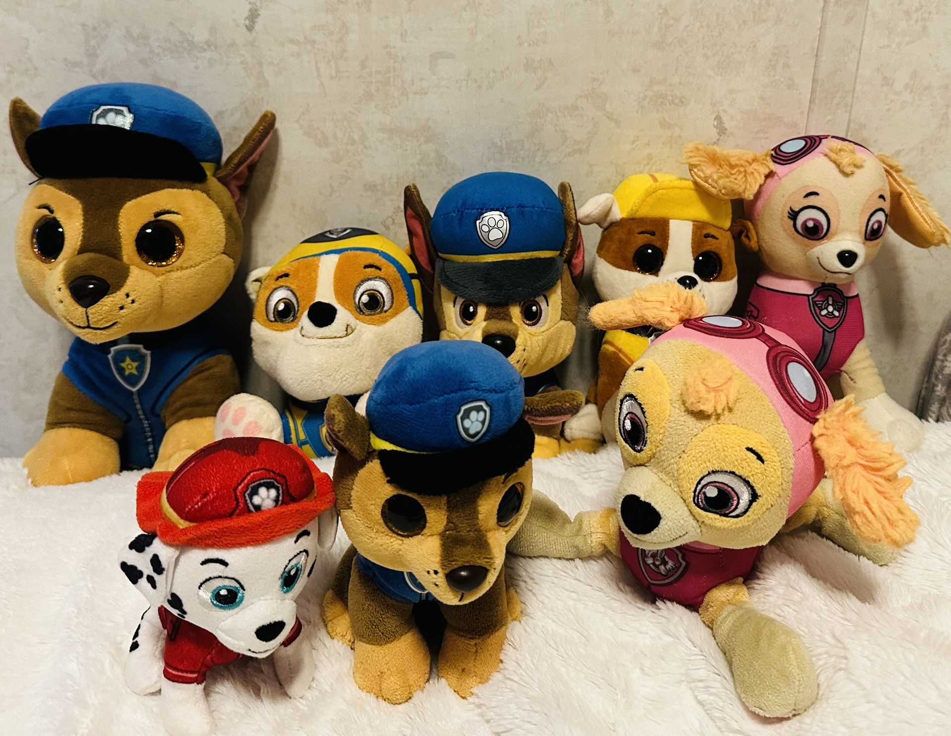 Paw Patrol Plushie Lot