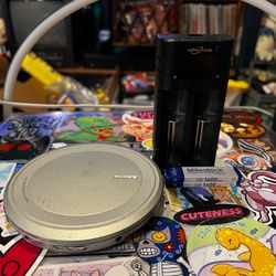 Sony Walkman D-EJ1000 Portable CD Player G-Protection CD-R/RW Silver