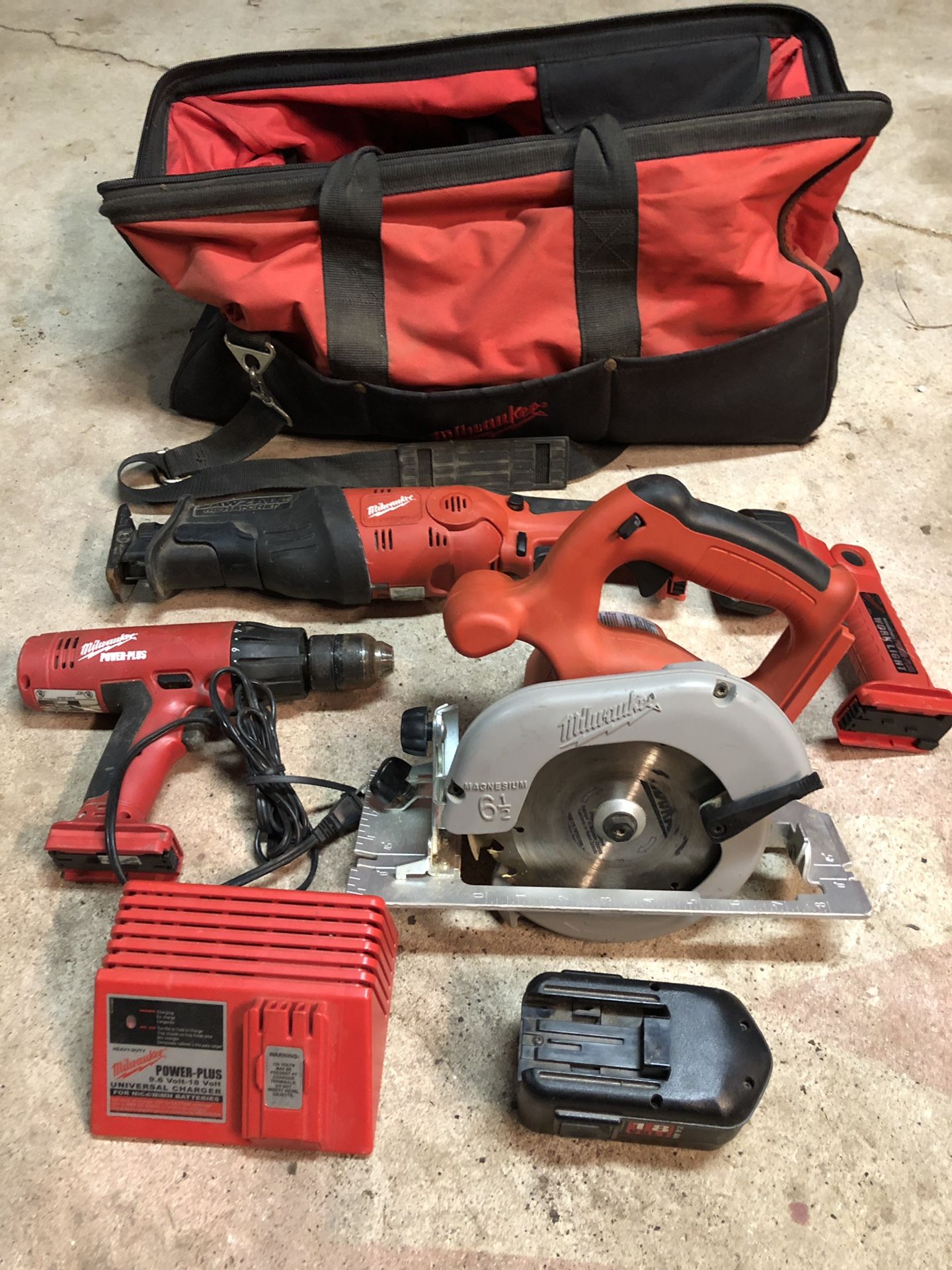 Milwaukee 4-tool set