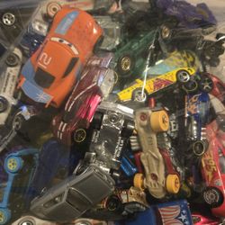 Bag full of cars selling together see all pics