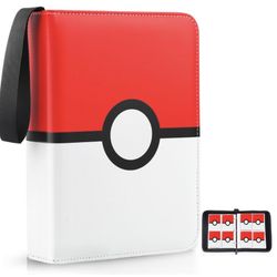 Pokémon Card Binder 400 Cards With 50 Removable Sleeves 