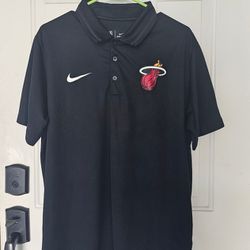Miami Heat Nike Polo Shirt